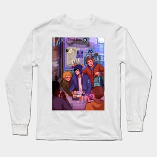 Coffee Shop Corner Long Sleeve T-Shirt